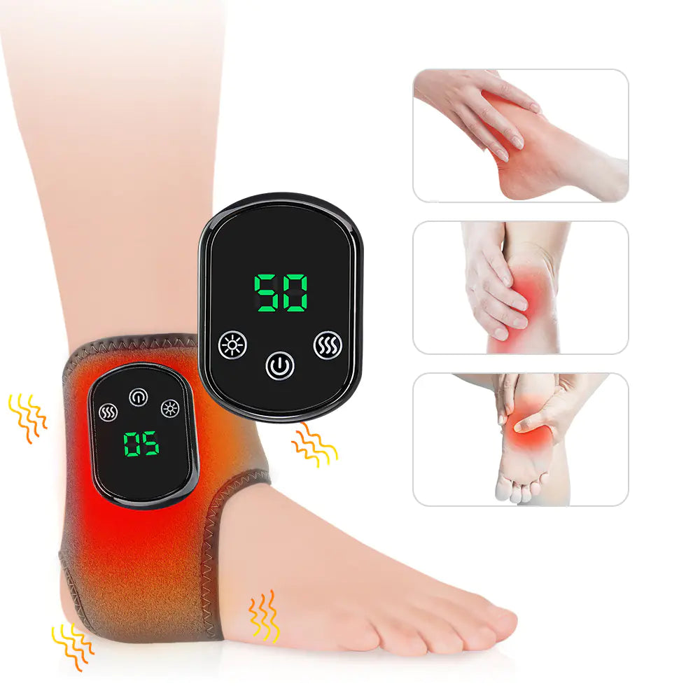 Heated Vibration Ankle Support